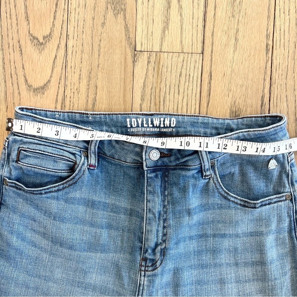 Idyllwind Fueled by Miranda Lambert Women’s Blue Denim Flare Jeans Size 14Wx32L - Picture 8 of 14